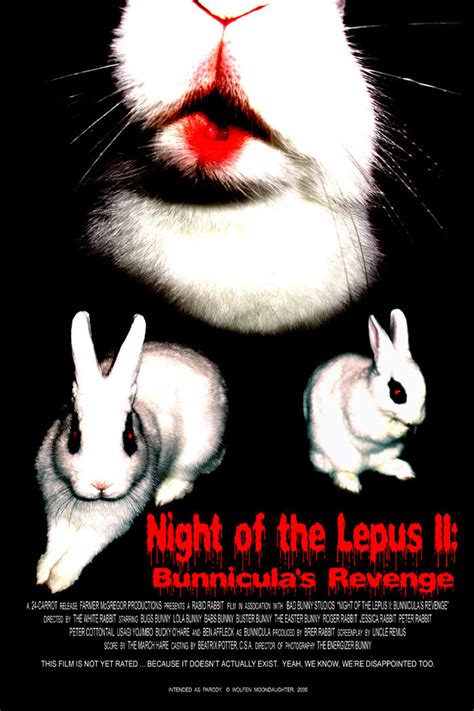 Night of the Lepus II poster by WolfenM on DeviantArt