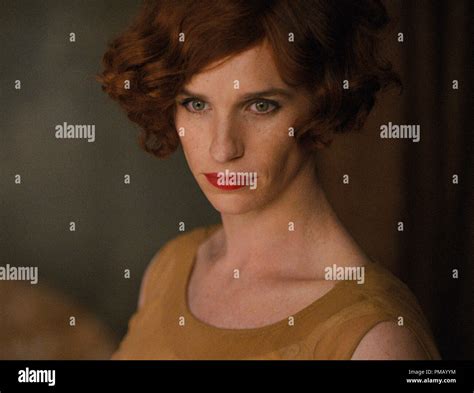 Eddie Redmayne stars as Lili Elbe, in THE DANISH GIRL, released by Focus Features Stock Photo ...
