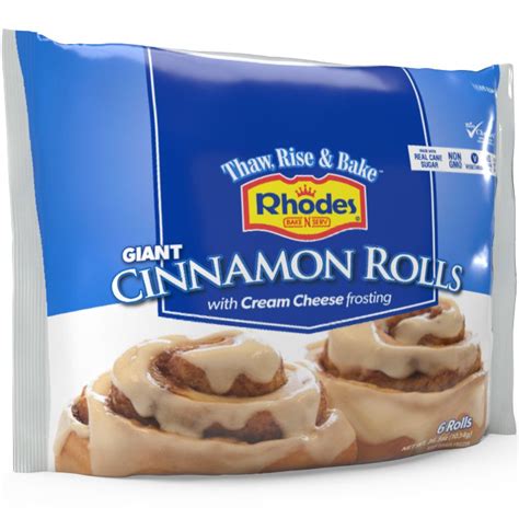 Giant Cinnamon Rolls - Let the aroma of fresh baked Rhodes Bake-N-Serv ...