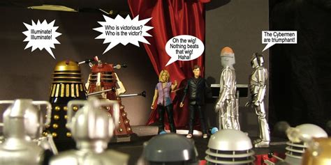 Doctor Who webcomics - The Cybermen vs The Daleks