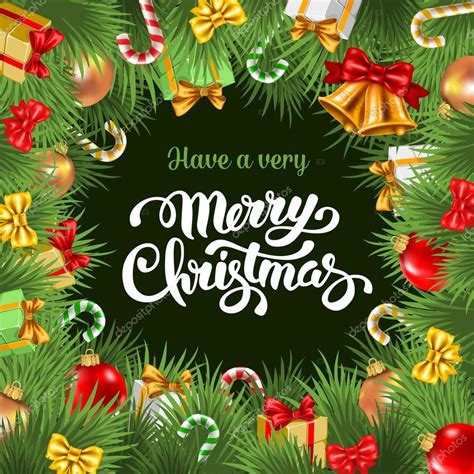 Festive Christmas card Stock Vector Image by ©Pazhyna #89270320