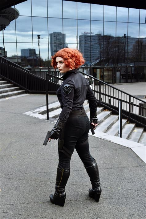 My cosplay of Black Widow from the first Avengers movie (cosplayer ...