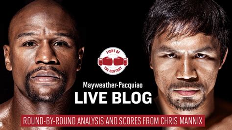 Mayweather vs Pacquiao fight: Live blog analysis - Sports Illustrated