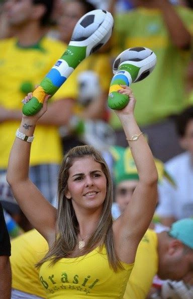 World Cup Brazil 2014: sexy hot girls football fan, beautiful woman supporter of the world ...