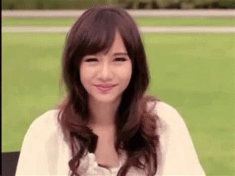 Grinning Girl Cute Asian Smile GIF | GIFDB.com