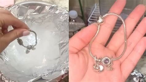 Woman shows how to make Pandora bracelet look good as new in minutes