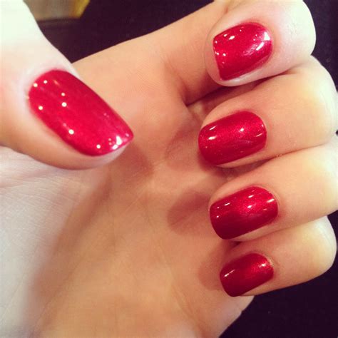 +16 Different Shades Of Red Gel Nails Ideas - fsabd42