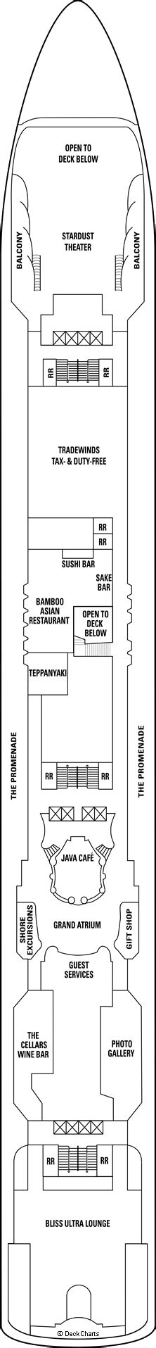 Norwegian Dawn Deck Plans: Ship Layout, Staterooms & Map - Cruise Critic