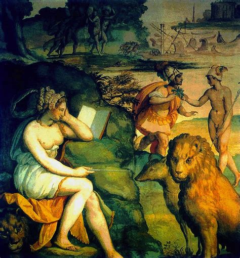 Circe and Odysseus. Allessandro Allori, 1560 - Madeline Miller