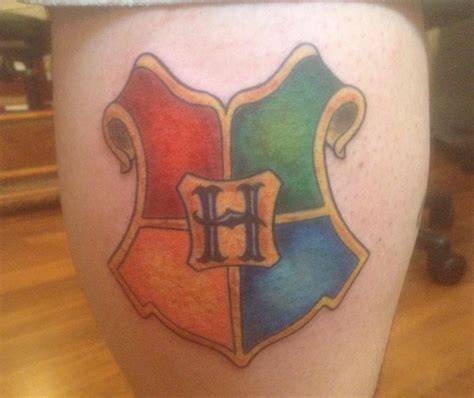 Hogwarts Crest Tattoo