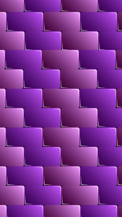 1170x2532px, 1080P free download | Purple brick wall, 3d, background, desenho, effect, iphone ...