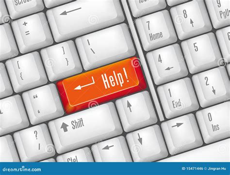 Help buttons stock vector. Illustration of assistance - 15471446