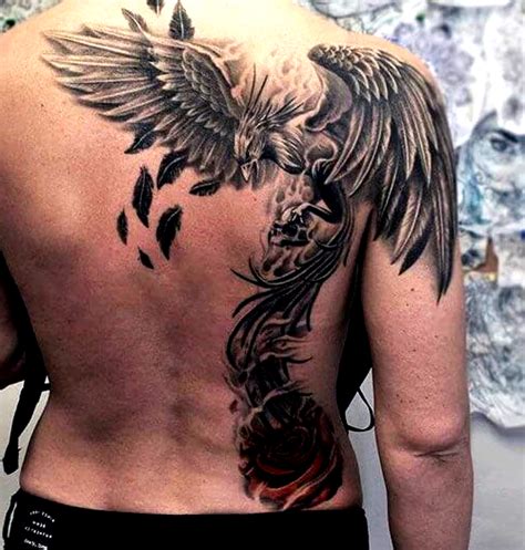 Tattoo Phoenix Rising From The Ashes - DRAGON TATTOO SIMPLE