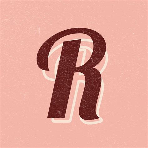 Letter R font printable a to z stylish lettering alphabet | free image ...