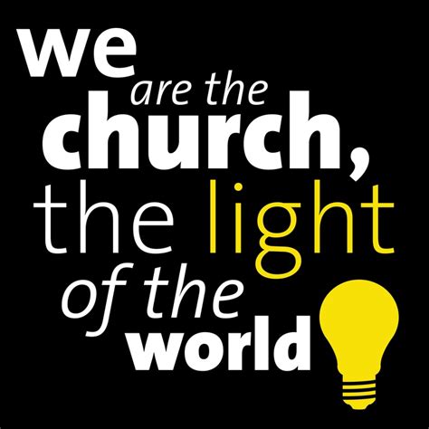 "We are the church, the light of the world" - Design I created for an upcoming art show at ...