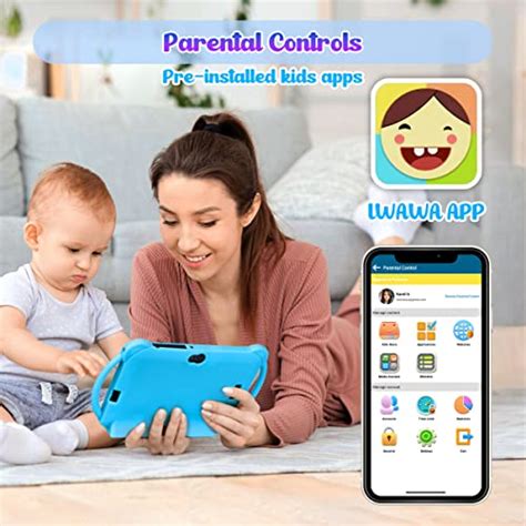 ATMPC Kids Tablet, 7 inch Tablet for Kids, 32GB ROM 3GB RAM Android 11. ...