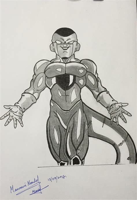 Golden Frieza @moriaki_art (Instagram) : r/dbz