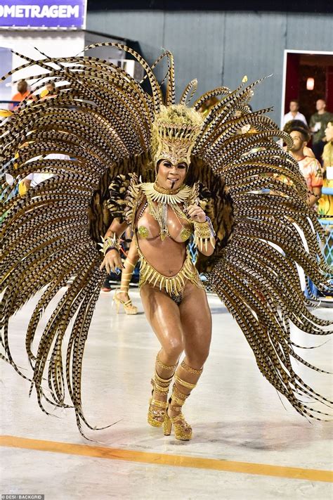 Rio Carnival bursts with colour in Brazilian coastal city | Daily Mail Online