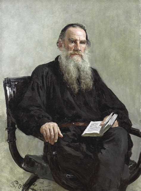 File:Ilya Efimovich Repin (1844-1930) - Portrait of Leo Tolstoy (1887 ...