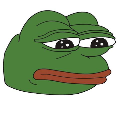 "Pepe the frog - Sad frog" by pepe-leaker | Redbubble