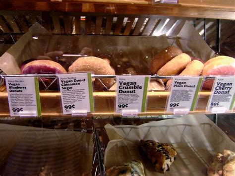 Vegan Donut Rack at Whole Foods Cupertino | karieats.wordpre… | Flickr