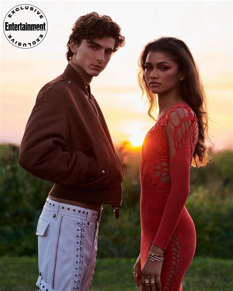 Zendaya and Timothée Chalamet - Entertainment Weekly October 2021 ...