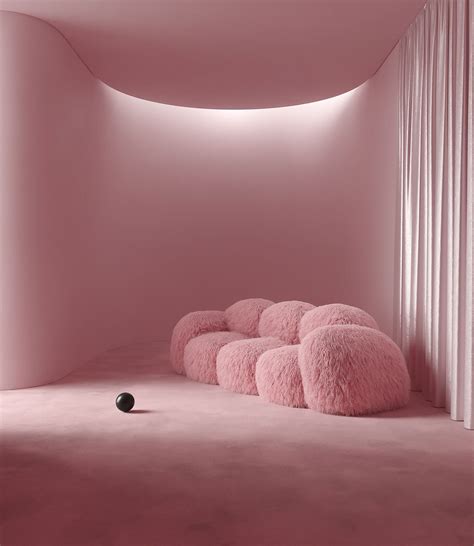 Pink Furniture, Couch Furniture, Types Of Furniture, Modern Furniture, Sofa Pictures, Pink Couch ...