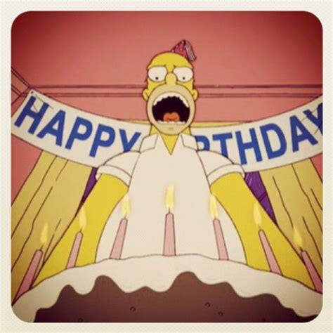 Funny Simpsons Birthday Quotes - ShortQuotes.cc