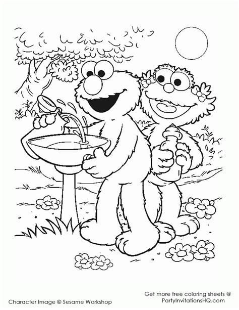 Elmo: Coloring Pages & Books - 100% FREE and printable!