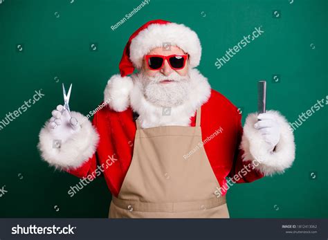 Santa With Haircut Royalty-Free Images, Stock Photos & Pictures ...