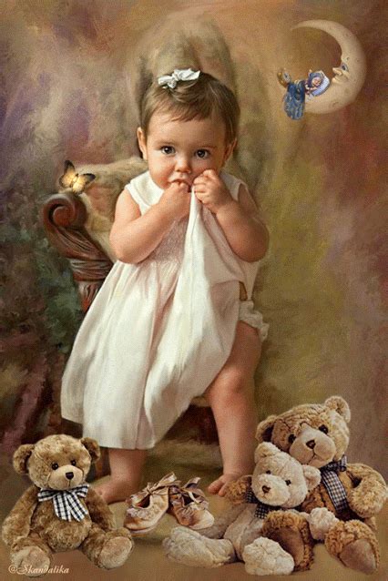 Precious baby; Gif by Maria Monastirli | Retratos de crianças, Fotos engraçadas de crianças ...