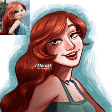 chelsea from ruby gillman, teenage kraken (art by me) : r/DreamWorks