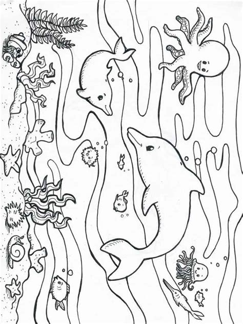 Ocean coloring pages