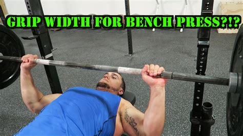 Determining Your Bench Press Grip Width - YouTube