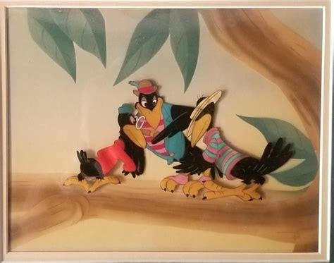 Sold Price: Disney Dumbo 1941 Animation Cel of Three Crows - October 3 ...