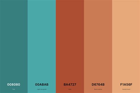 20+ Best Terracotta Color Palettes with Names and Hex Codes – CreativeBooster