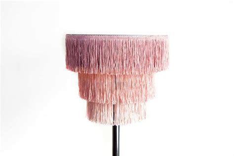 DIY Retro-Chic Ombre Fringe Floor Lamp – Makeful Nursery Floor Lamp, Ikea Floor Lamp, Metal ...