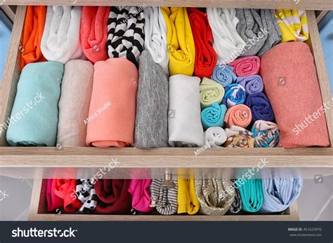 Neatly Folded Clothes In Chest Of Drawers: Over 509 Royalty-Free ...