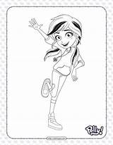 Free Printable Polly Pocket Coloring Sheet sketch template