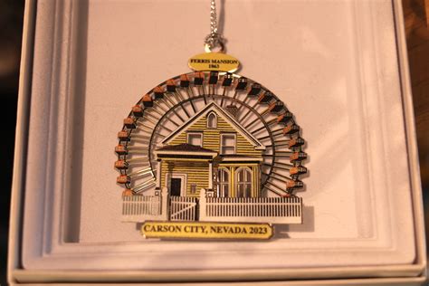 City Christmas ornament features Ferris Mansion | Serving Carson City for over 150 years