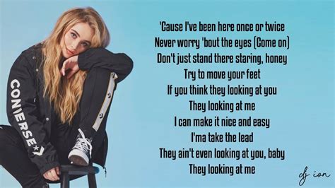 Sabrina Carpenter - Looking at Me (Lyrics) Chords - Chordify