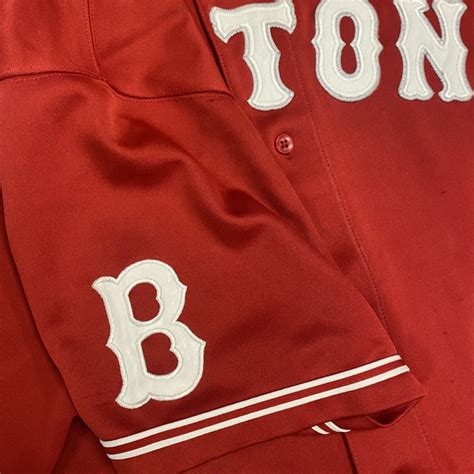 BOSTON RED SOX VINTAGE 90s RUSSELL ATHLETIC RED ALTERNATE MLB BASEBALL ...