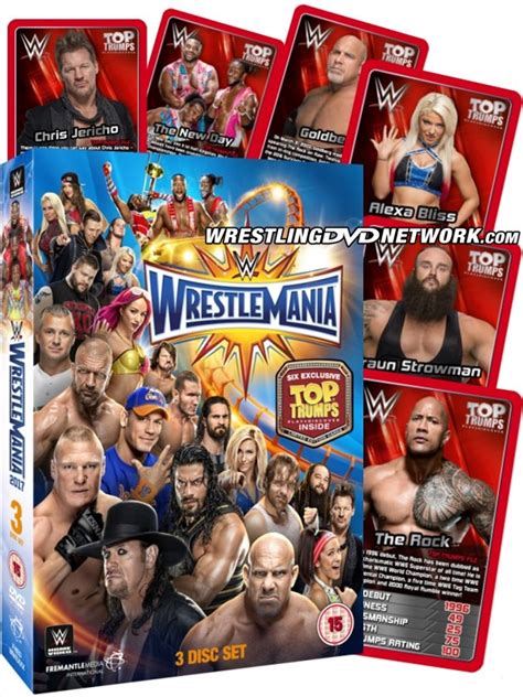 WWE Releases WRESTLEMANIA 33 DVD & Blu-Ray – Loads of Exclusives ...