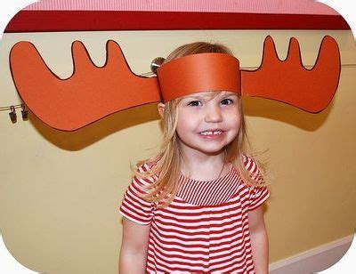 So CUTE! Moose Antlers Template. Must do this with If You Give A Moose a Muffin! @ Juxtapost.com ...