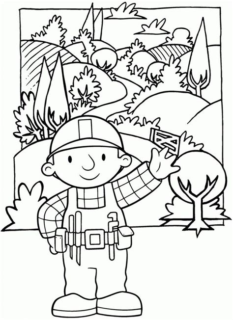 Bob The Builder Coloring Pages - Coloring Home