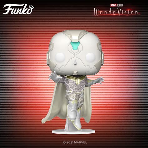 PRÉ VENDA: Funko Pop!: Visão Branco "White Vision": WandaVision Marvel ...