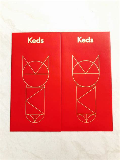 Keds 2023 red packet Angbao, Hobbies & Toys, Stationery & Craft, Art & Prints on Carousell