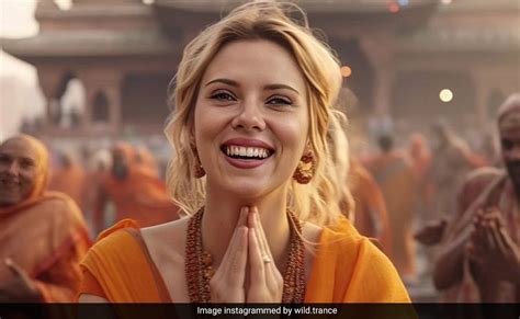 AI Pics Show Hollywood Actresses On "Spiritual Journey" In India ...