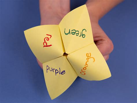 How to Make a Paper Fortune Teller – Scout Life magazine