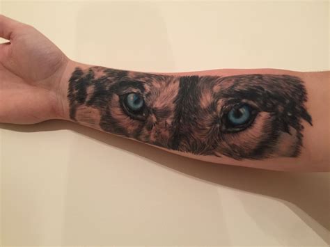 Eyes Forearm Tattoo